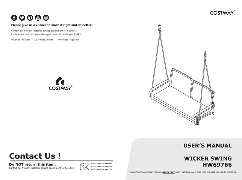 Costway HW69766 user manual