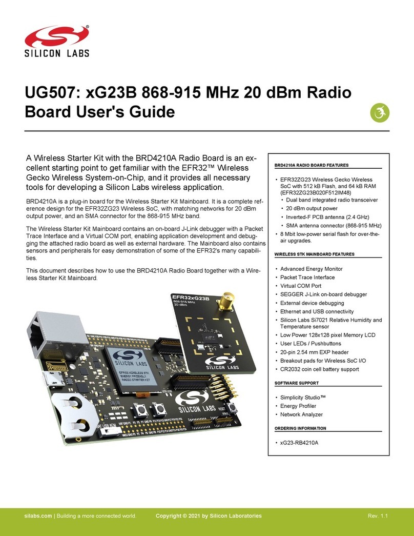 Silicon Laboratories UG507: xG23B user guide
