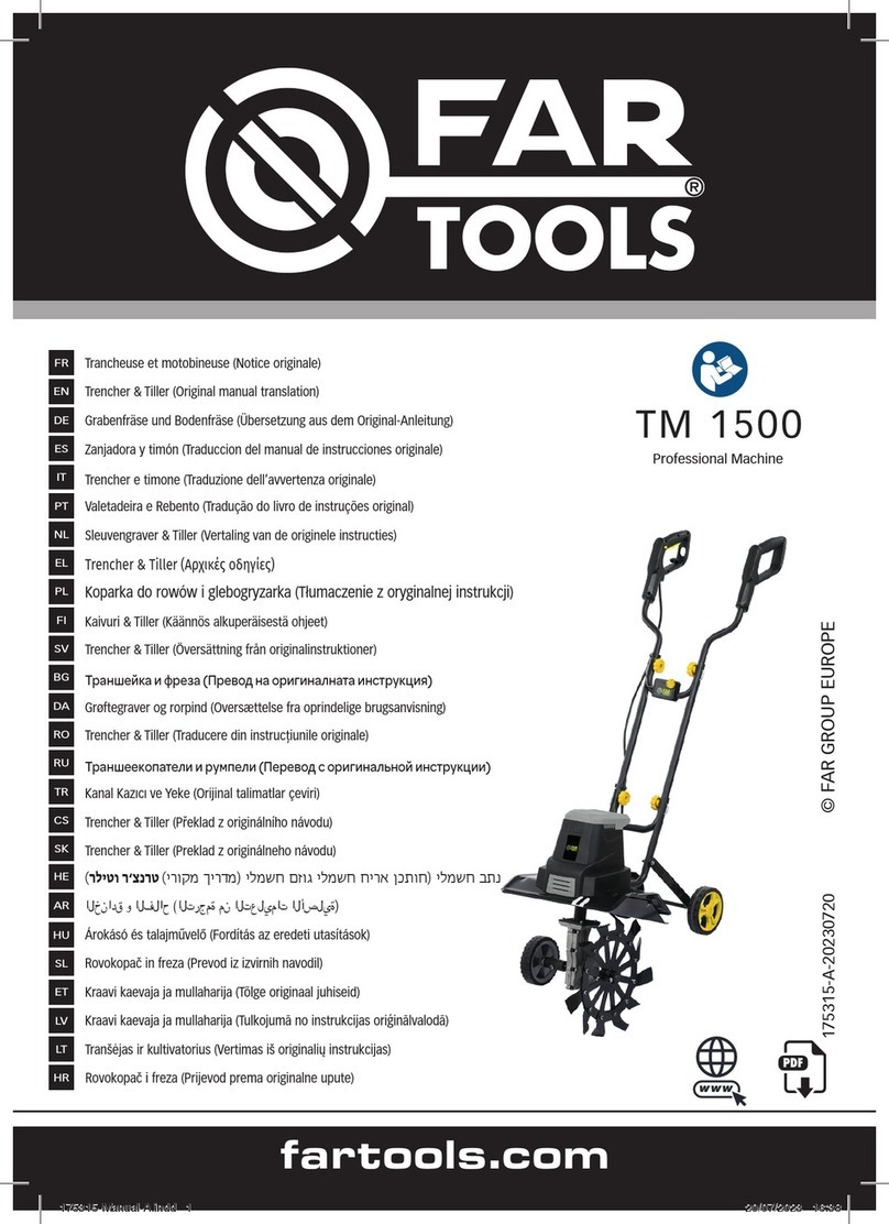 Far Tools TM 1500 Original manual translation