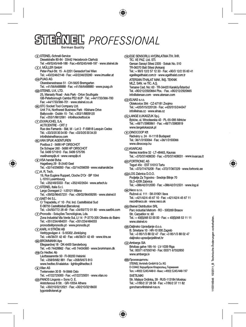 STEINEL IR Quattro COM 1 AP User manual
