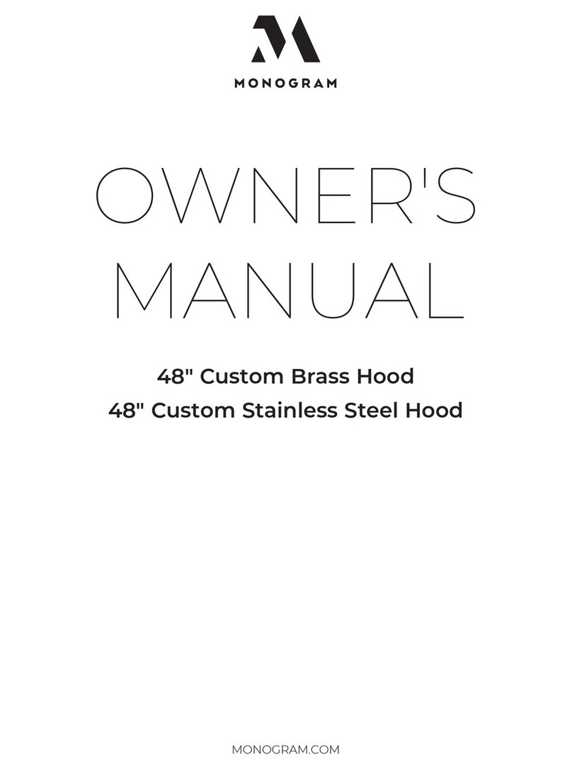 Monogram ZVC48STSS User manual