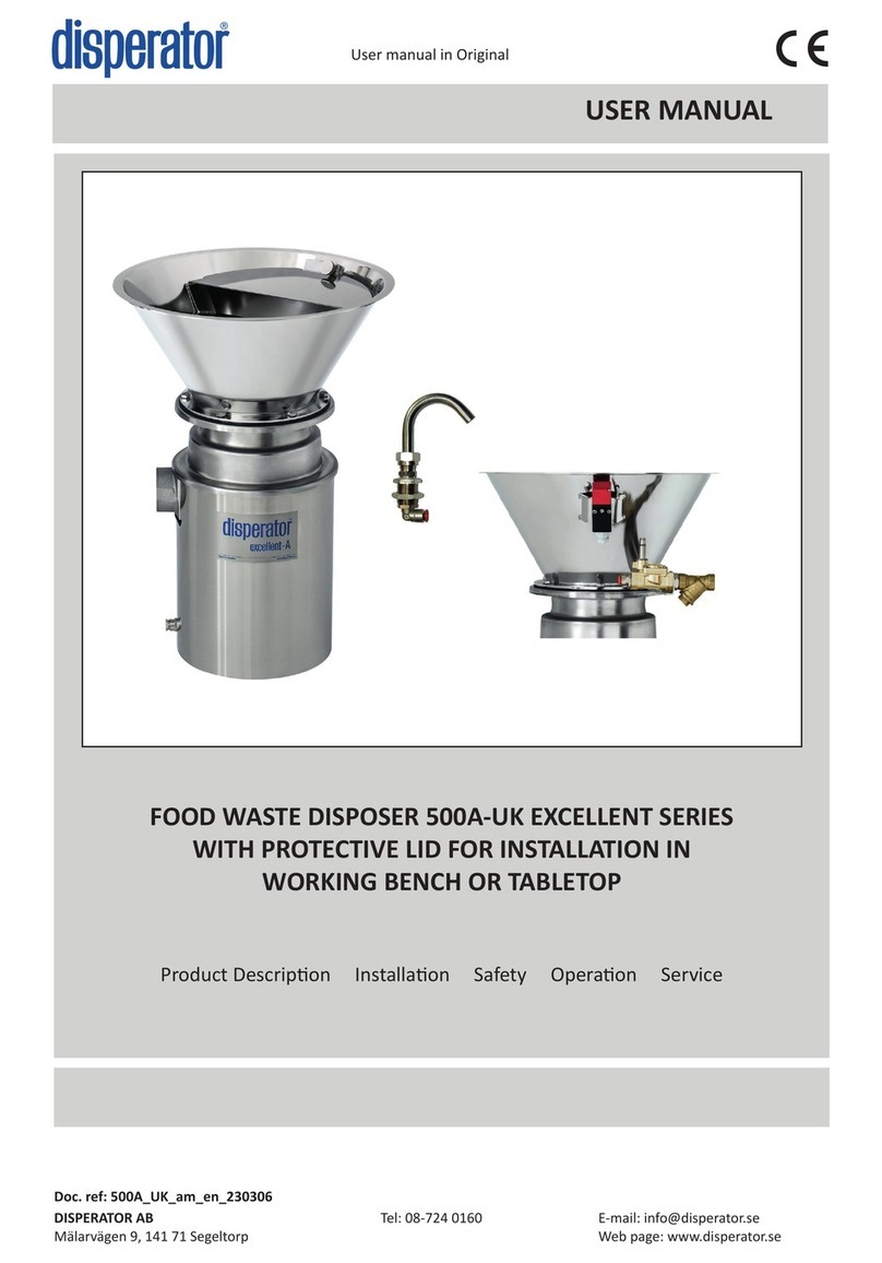 disperator 500A-UK user manual