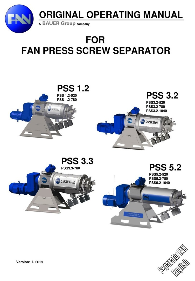 Bauer PSS 1.2 Installation instructions