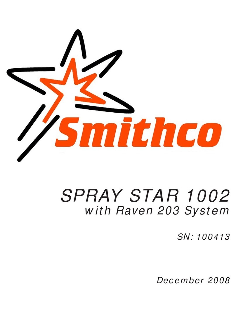 Smithco SPRAY STAR 1002 with Raven 203 System User manual