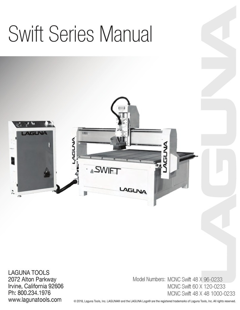 Laguna Tools MCNC Swift 60 X 120-0233 manual