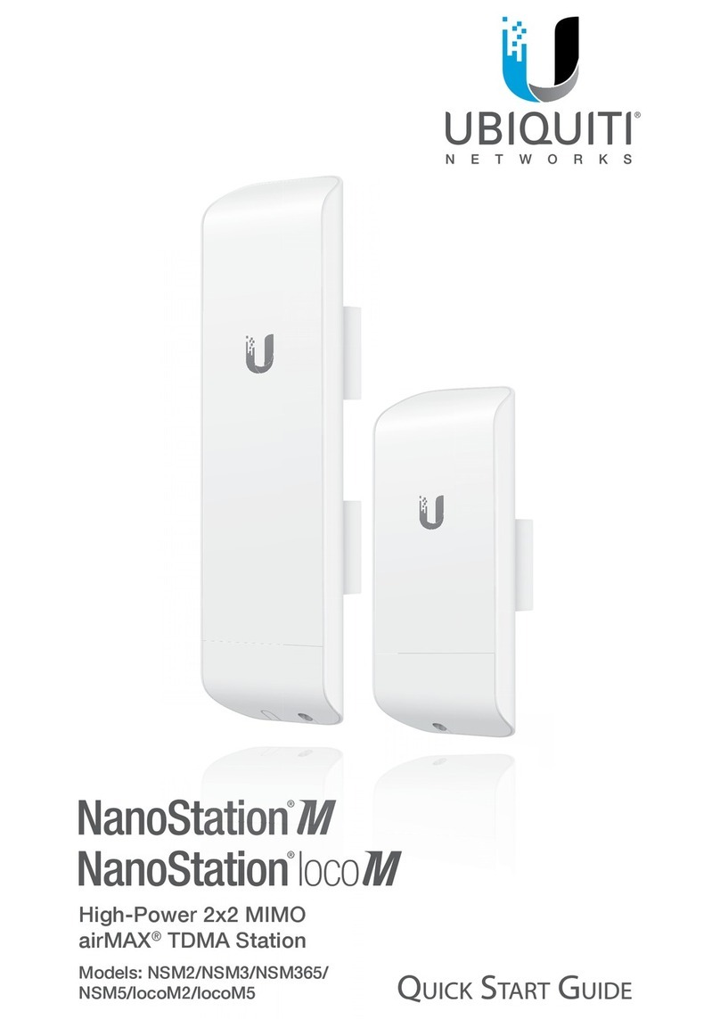 Ubiquiti NanoStation NSM365 User manual