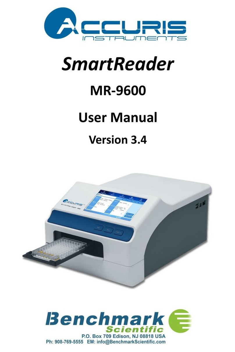 Benchmark Scientific MR-9600 user manual