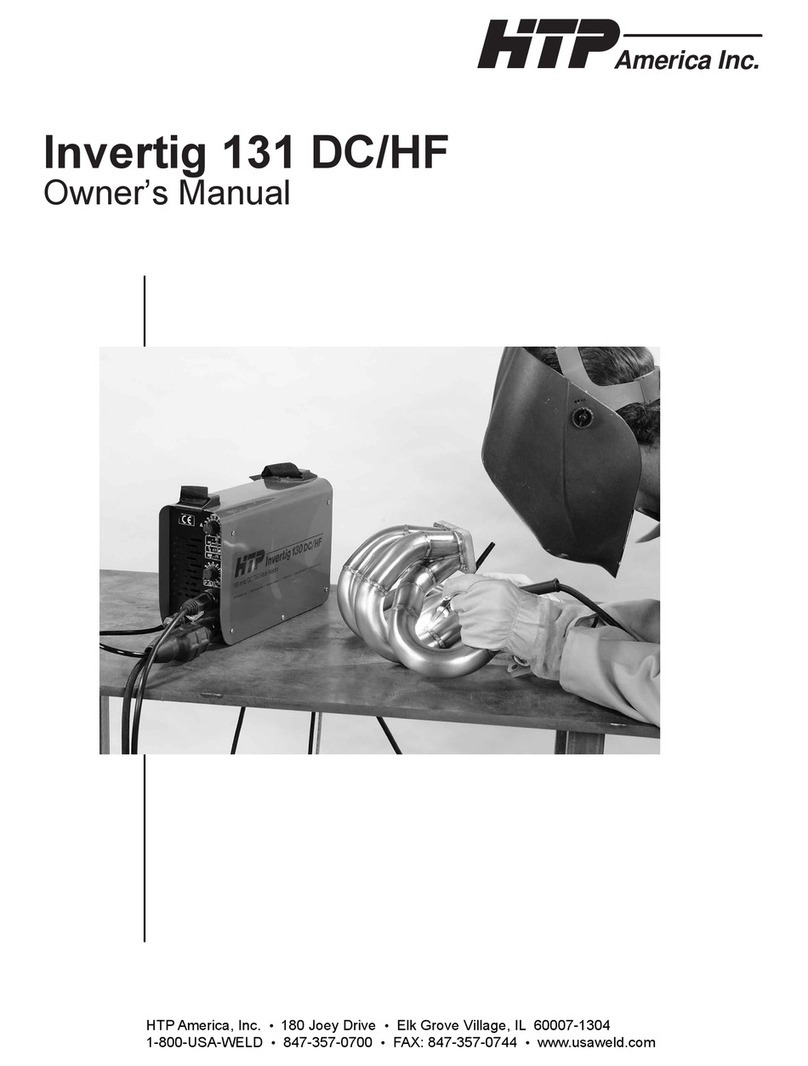 HTP Invertig 131 DC/HF owner's manual