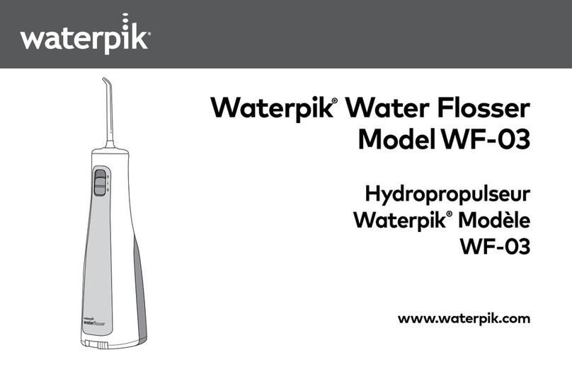 Waterpik WF-03C User manual Waterpik WF-03C User manual