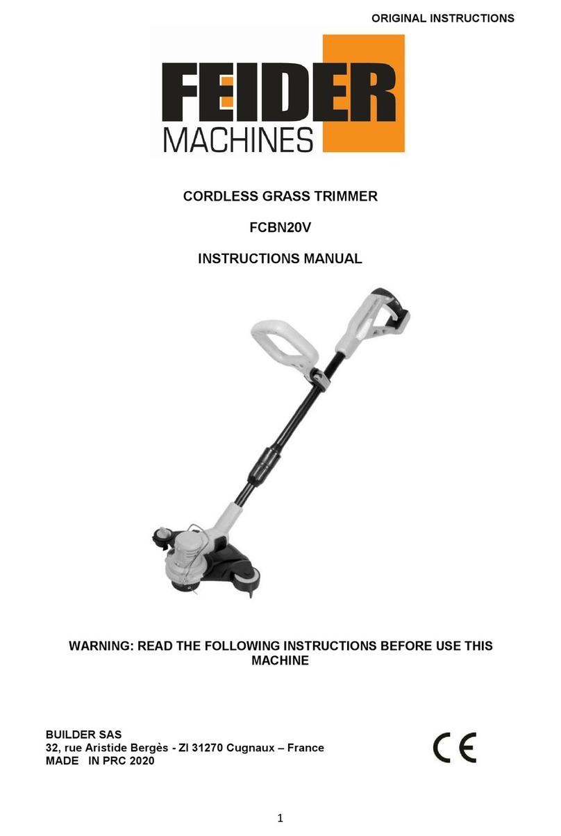 Feider Machines FCBN20V instruction manual