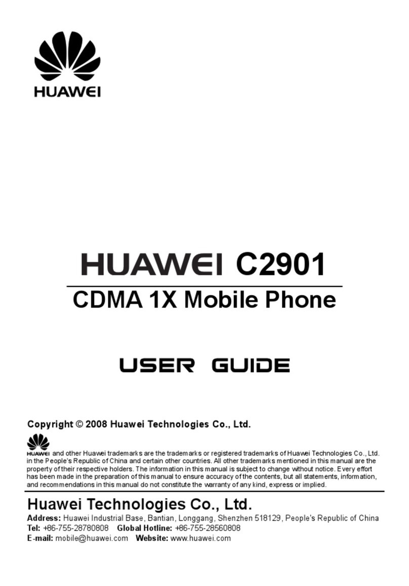 Huawei C2901 User manual Huawei C2901 User manual