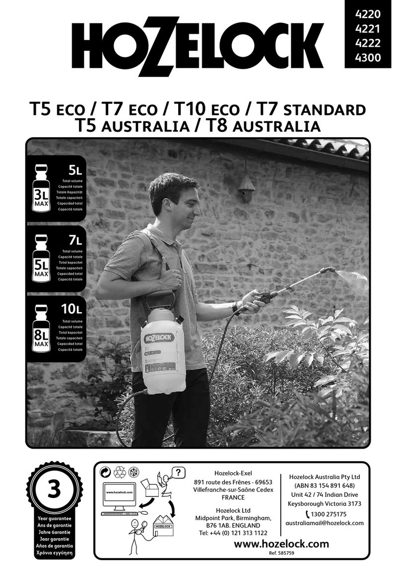 Hozelock T5 eco User manual