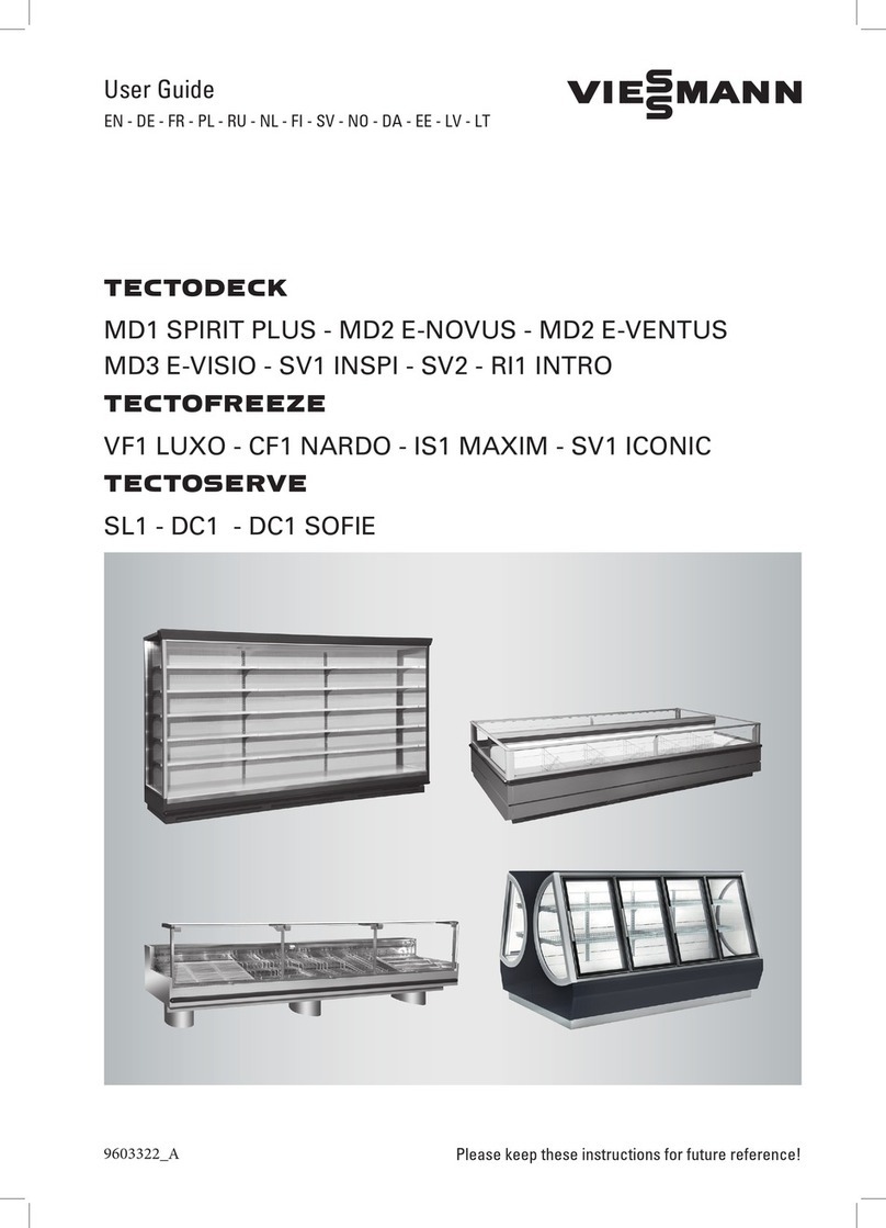 Viessmann TECTODECK MD1 SPIRIT PLUS user guide
