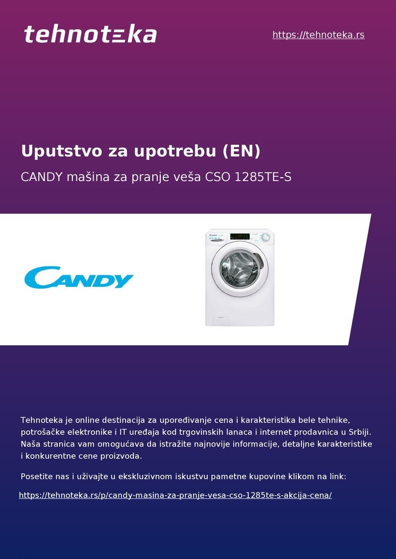 Candy CSO 1285TE-S manual