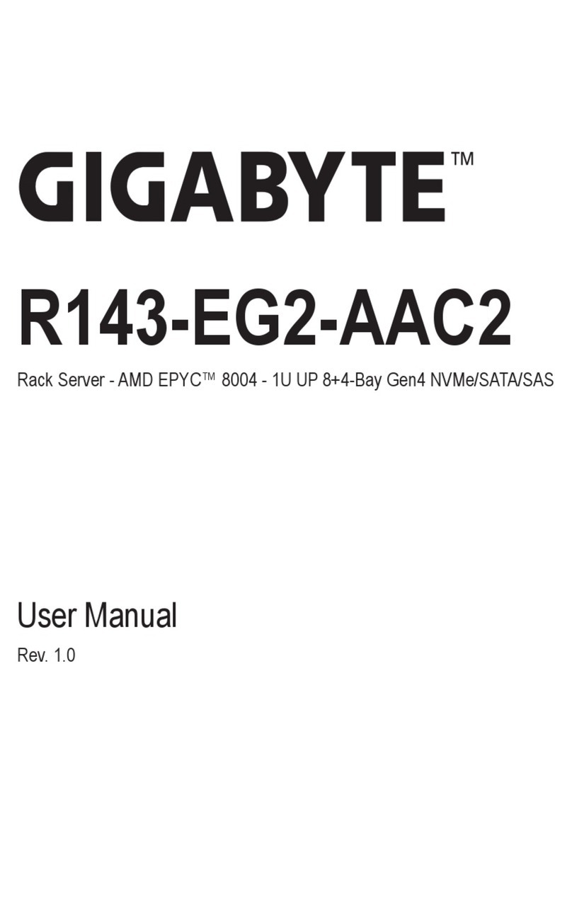 Gigabyte R143-EG2-AAC2 User manual