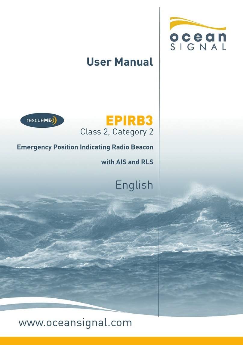 Ocean Signal 702S-03932 user manual