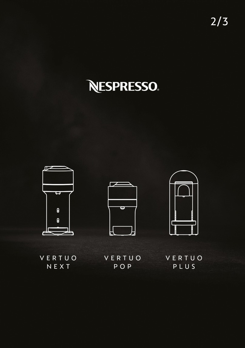 Nespresso VERTUO POP manual