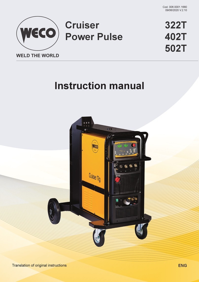 Weco Cruiser Power Pulse instruction manual