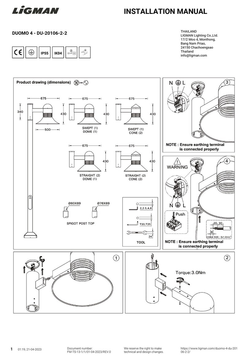LIGMAN DU-20106-2-2 User manual