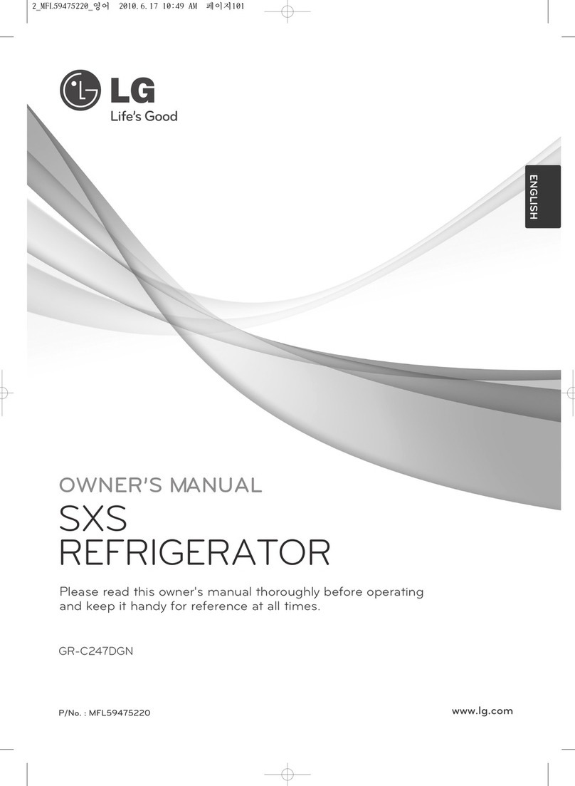 LG GR-C247DGN owner's manual