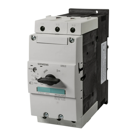 Siemens SIRIUS S3 3RV1.4 User manual