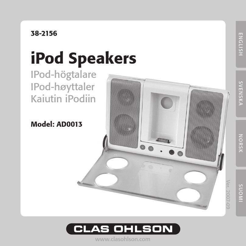 Clas Ohlson AD0013 User manual Clas Ohlson AD0013 User manual