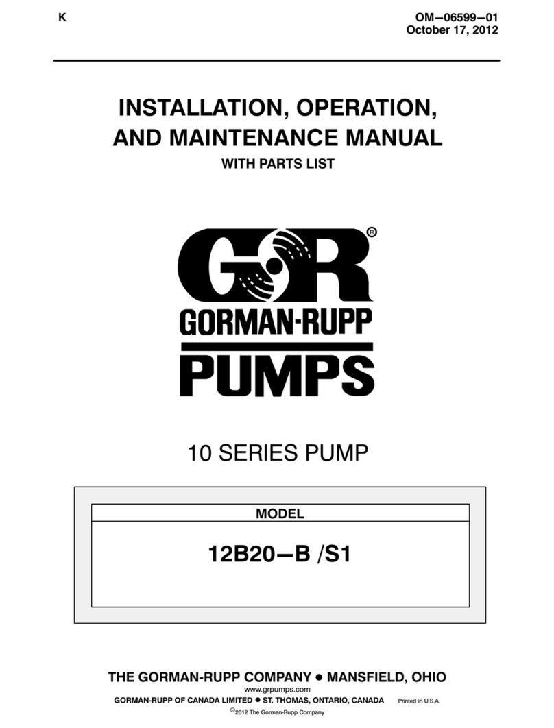 GORMAN-RUPP PUMPS 12B20-B/S1 Application guide