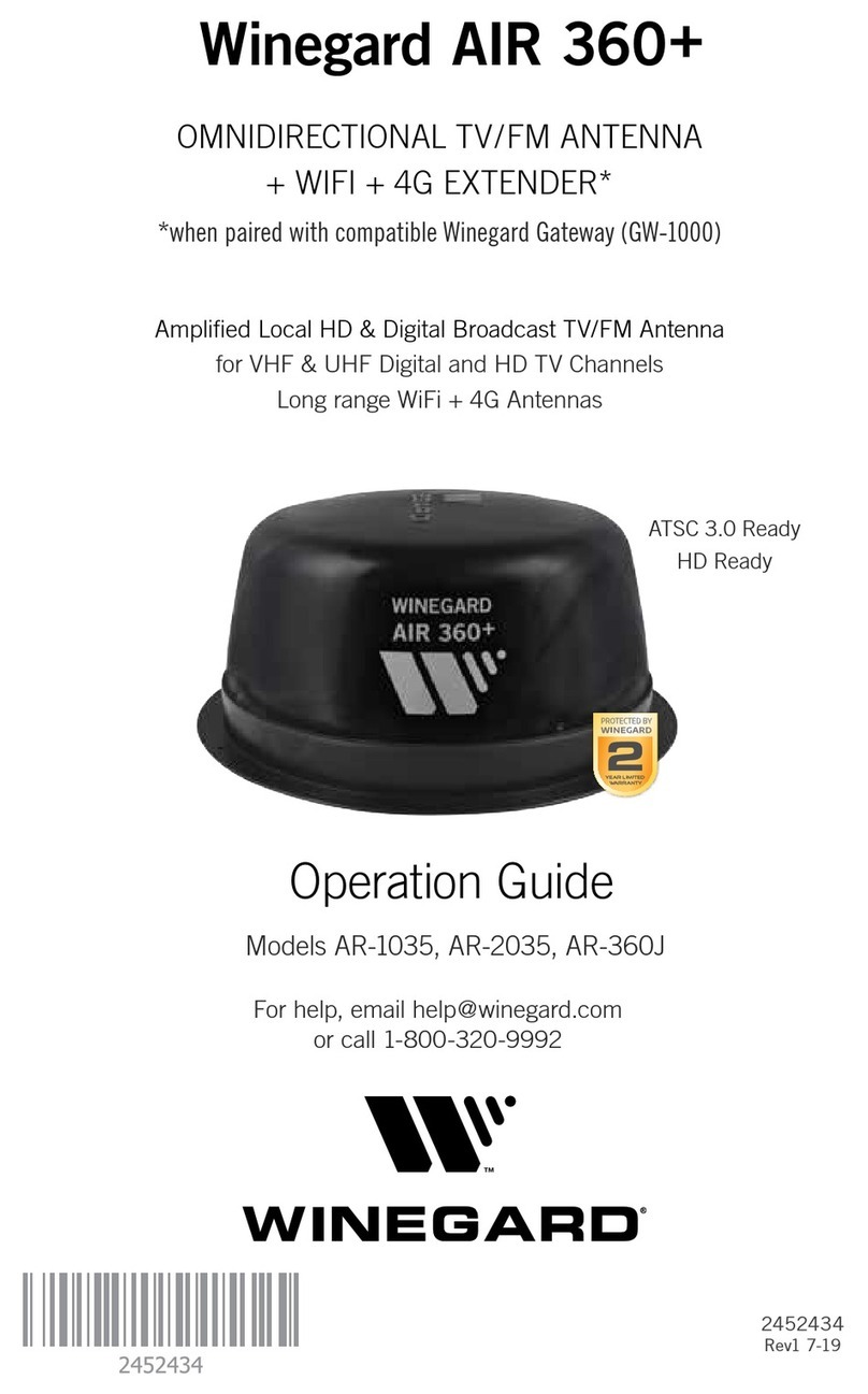 Winegard AIR 360+ User manual