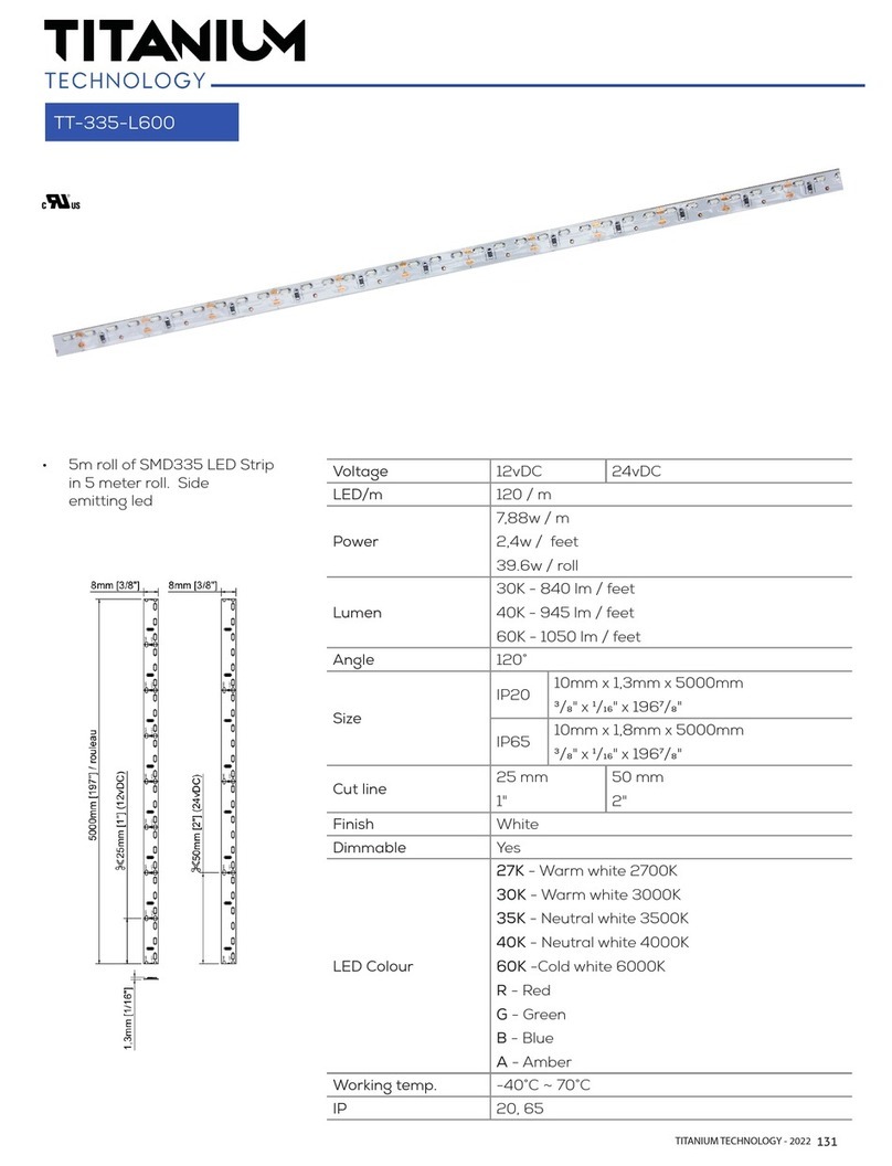 Titanium TT-335-L600 User manual