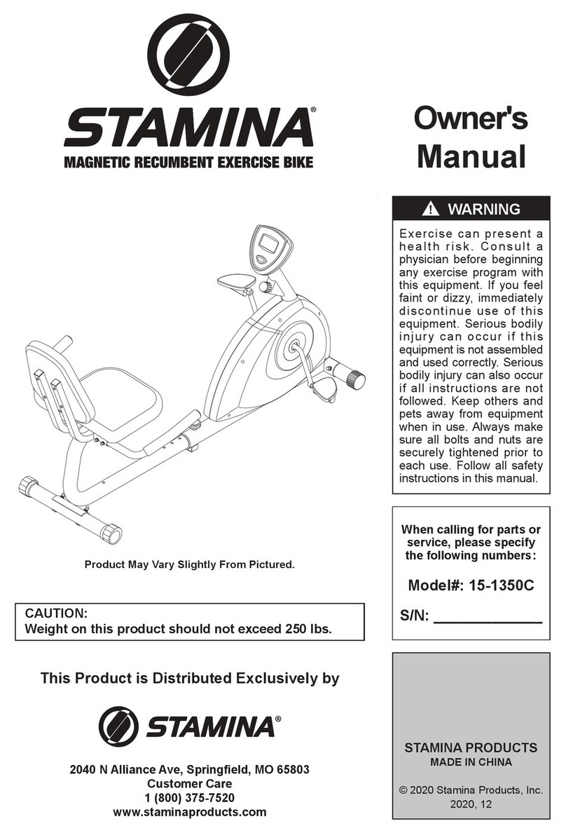 Stamina 15-1350C User manual