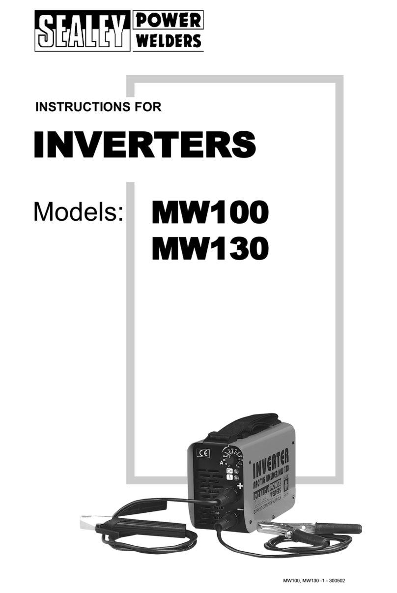 Sealey MW100 instructions