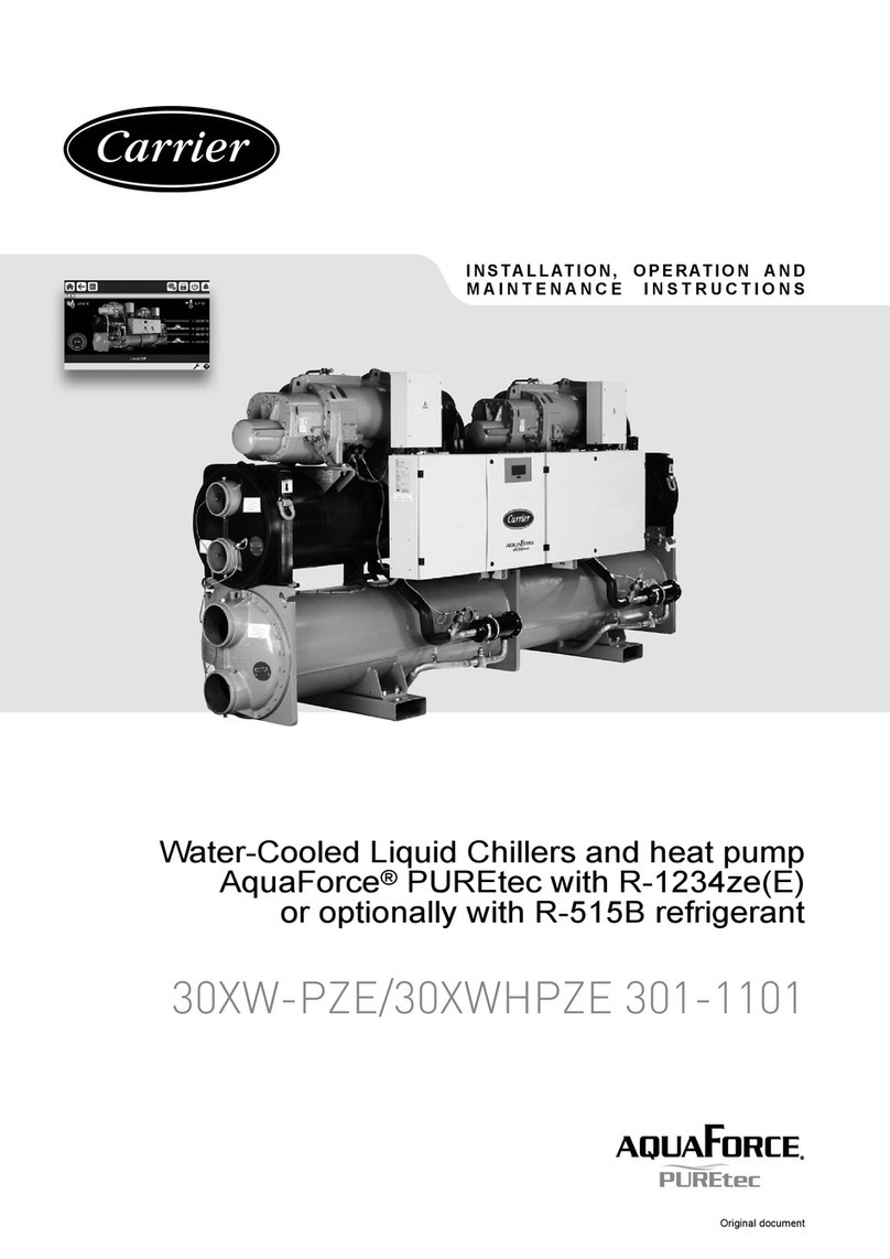 Carrier 30XW-PZE Series Manual