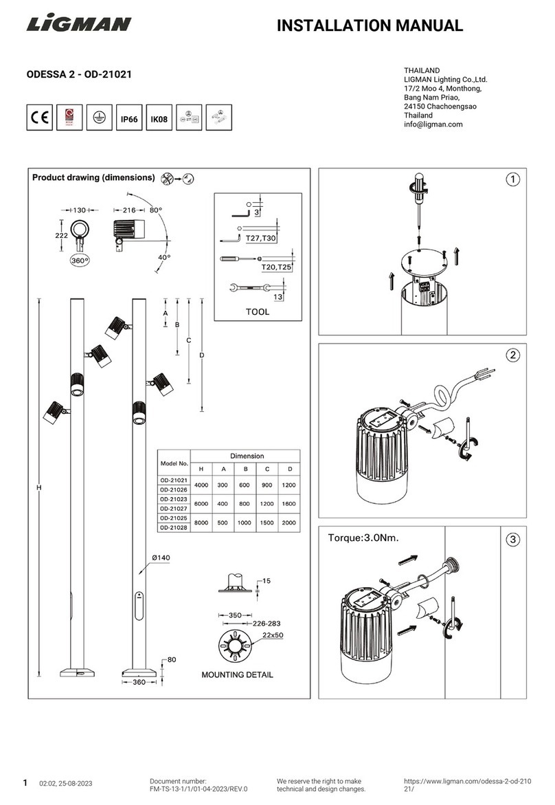 LIGMAN 00-21021 User manual LIGMAN 00-21021 User manual