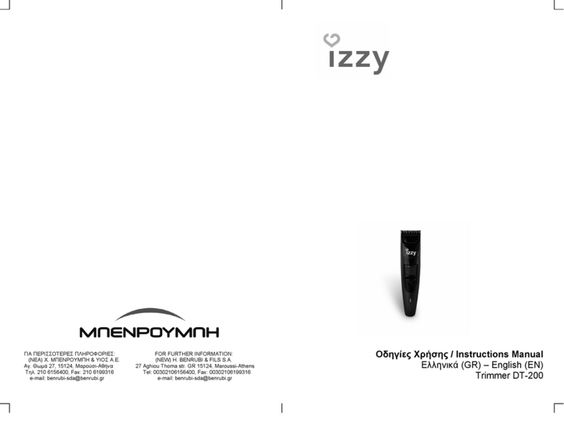 BENRUBI izzy DT-200 User manual