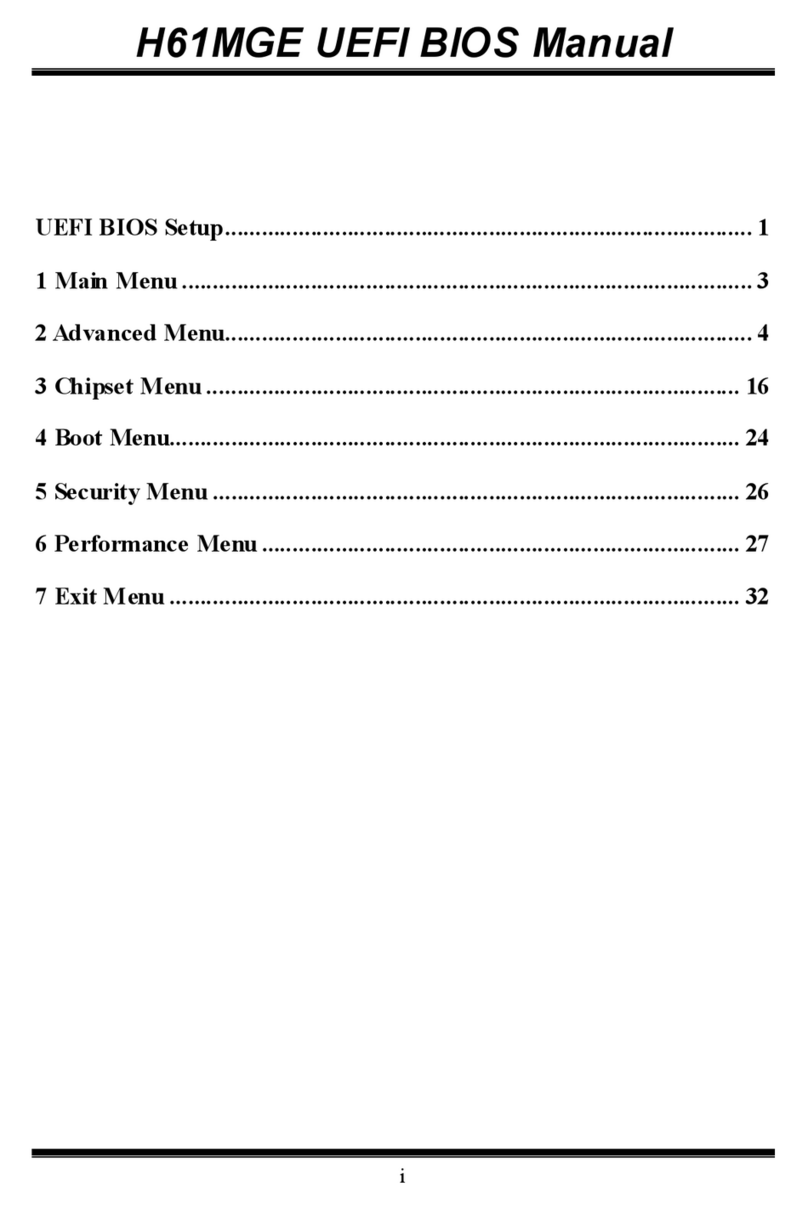 Biostar H61MGE User manual