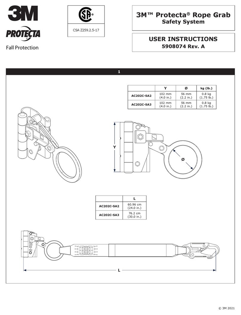 3M Protecta AC202C-SA2 User manual