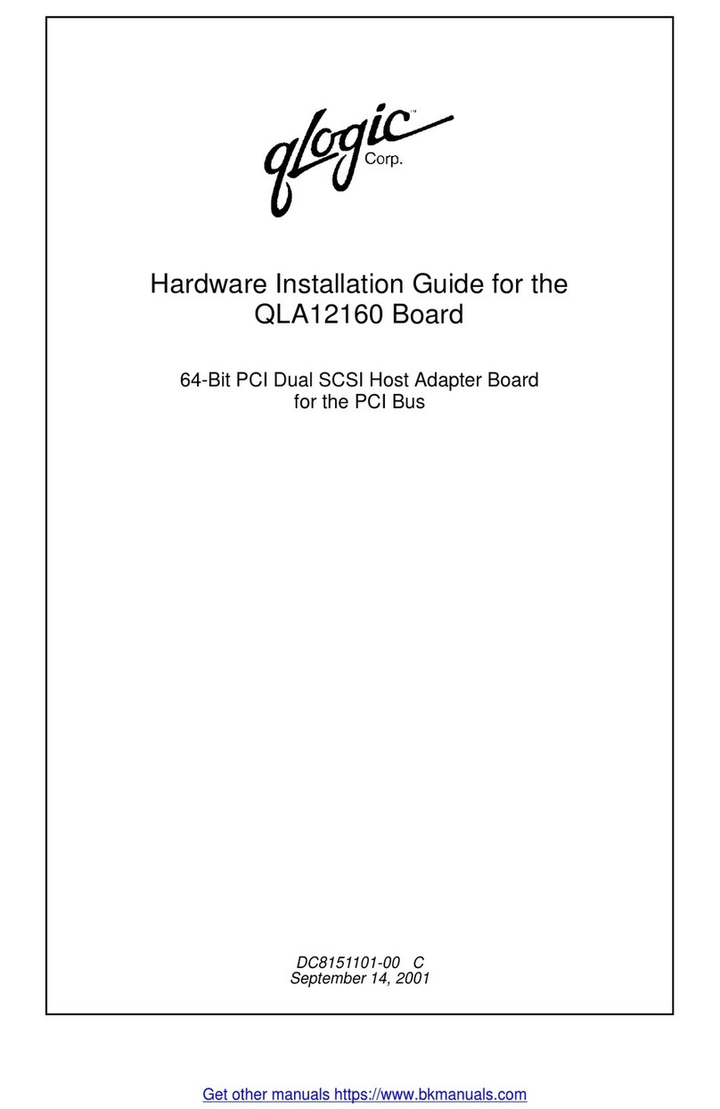 Qlogic QLA12160 Manual