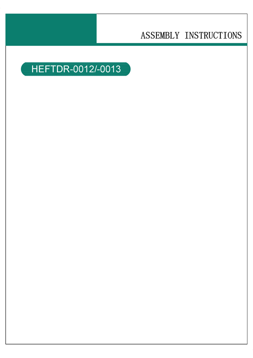YitaHome HEFTDR-0012 User manual YitaHome HEFTDR-0012 User manual