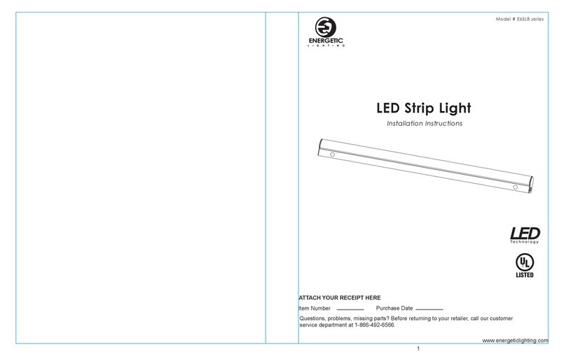 Energetic E6SLB Series User manual