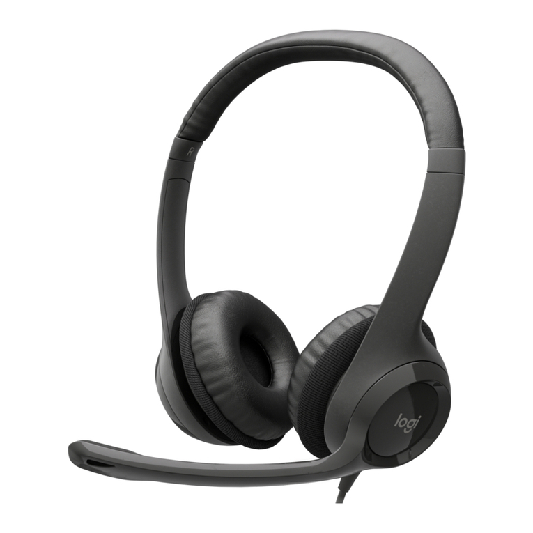 Logitech USB COMPUTER HEADSET User manual