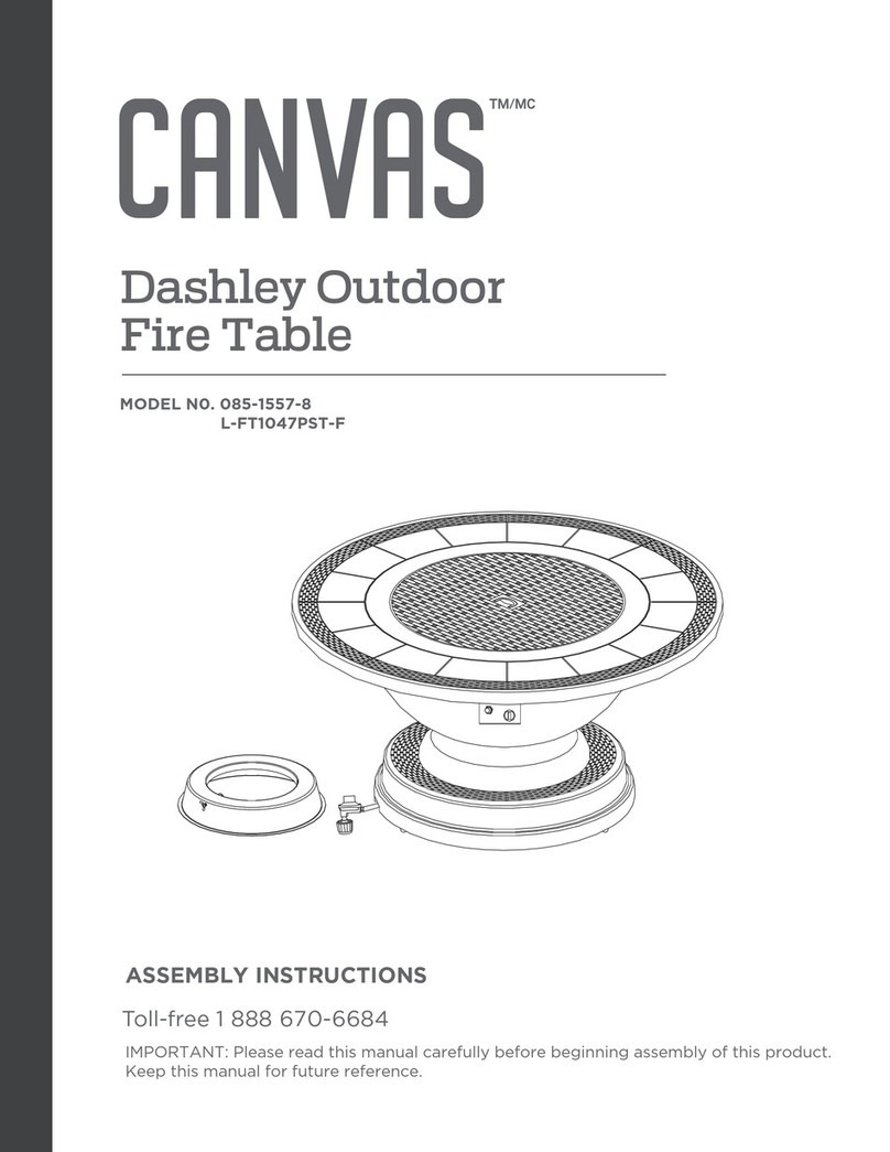 Canvas Dashley 085-1557-8 User manual