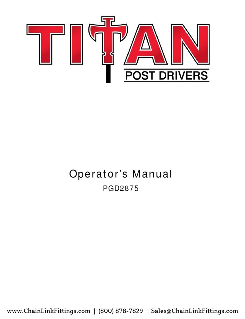 Titan PGD2875 User manual