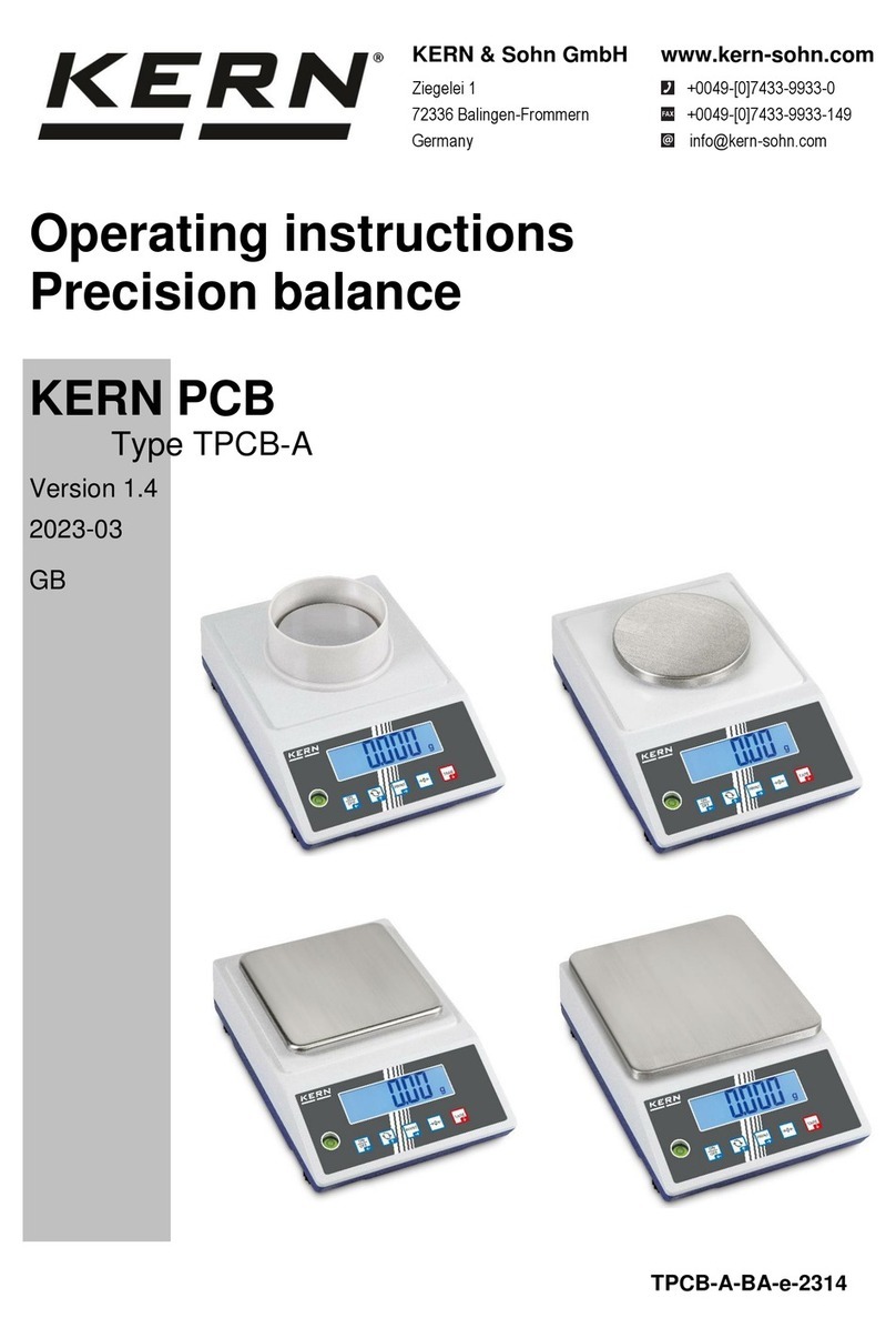 KERN PCB 200-3 User manual