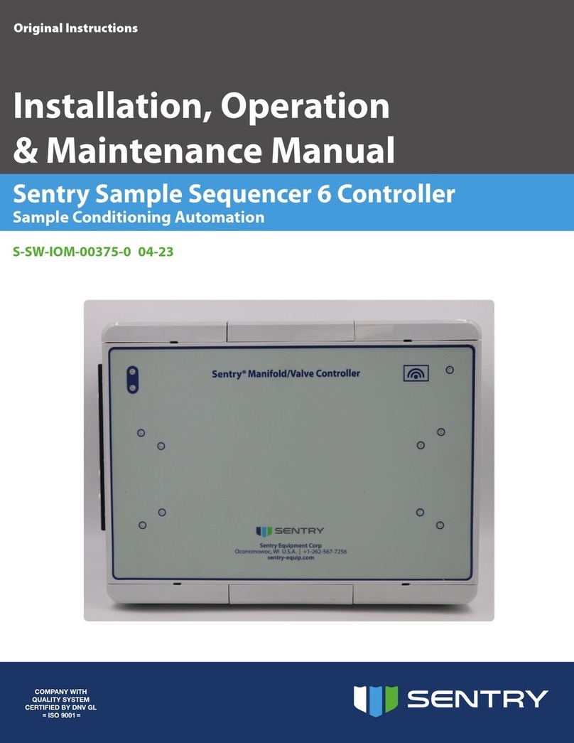 Sentry Sample Sequencer 6 Instruction manual