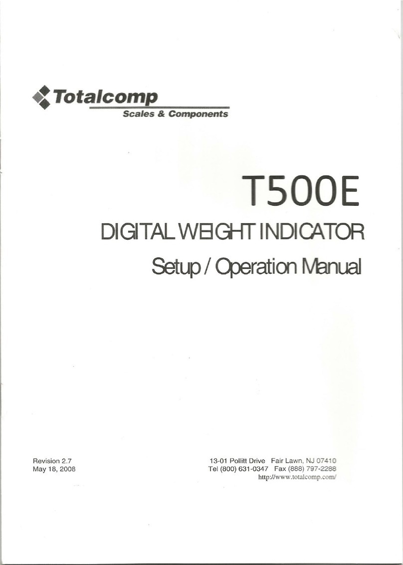 Totalcomp T500E Parts list manual