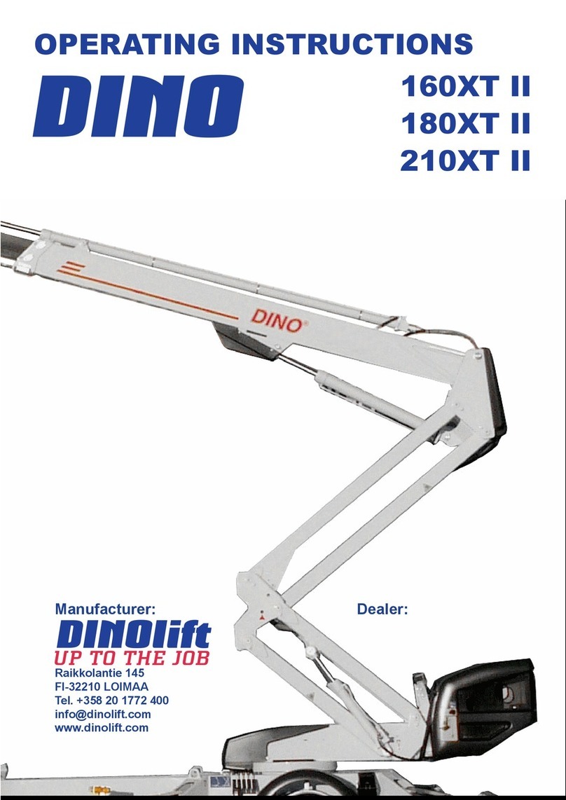 Dino lift DINO 160XT II operating instructions