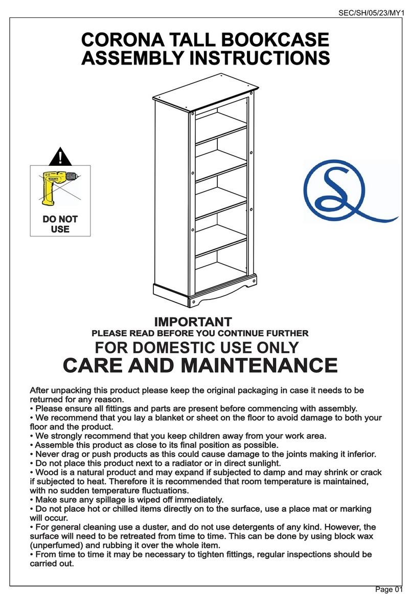 Seconique Corona User manual Seconique Corona User manual