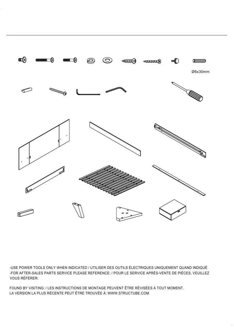STRUCTUBE Rodez User manual