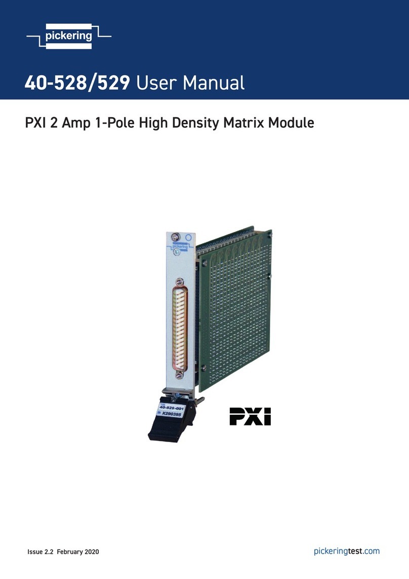 Pickering PXI 40-528 user manual