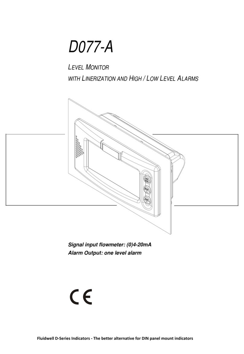 Fluidwell D Series User manual